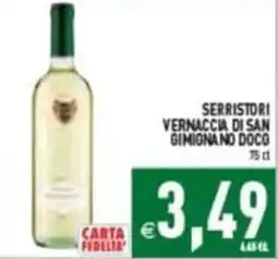 Iperfamily Serristori Vernaccia di San Gimignano D.O.C. offerta