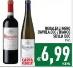 Iperfamily Regaleali nero d'avola doc / bianco sicilia doc offerta