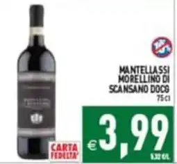 Iperfamily Mantellassi Morellino di Scansano DOCG offerta