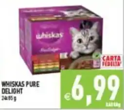 Iperfamily Whiskas Pure Delight offerta