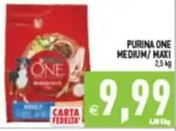 Iperfamily Purina One Medium/Maxi offerta