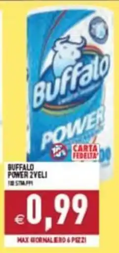 Iperfamily Buffalo Power 2yeli offerta