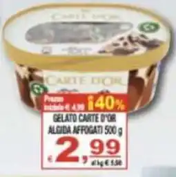CTS Supermercati Gelato Carte d'Or Algida Affogati offerta