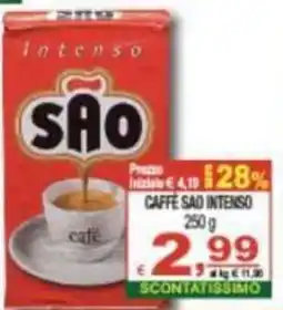 CTS Supermercati Caffè São Intenso offerta