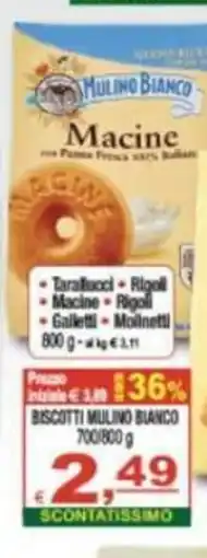 CTS Supermercati Biscotti Mulino Bianco offerta