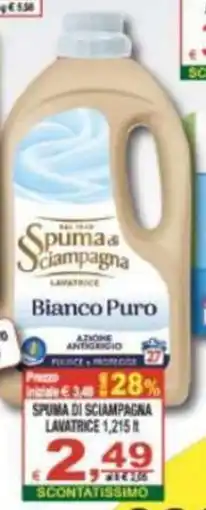 CTS Supermercati Spuma di Scampagna Lavatrice Bianco Puro offerta
