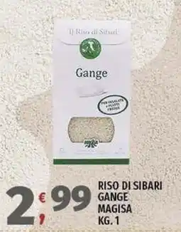 Vivo Supermercati Riso di Sibari Gange Magisa offerta