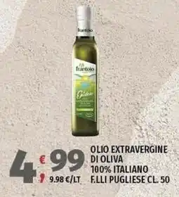 Vivo Supermercati Olio extravergine di oliva Frantolo offerta