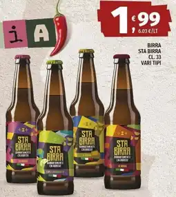 Vivo Supermercati Sta birra dannatamente calabrese offerta