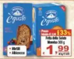 CTS Supermercati Monviso Egusto Mirtilli Albicocca offerta
