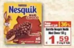 CTS Supermercati Barretti Nesquik Nestlé Maxi Choco offerta