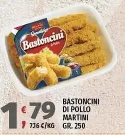 Vivo Supermercati Bastoncini di pollo Martini offerta