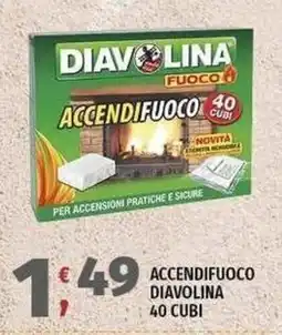 Vivo Supermercati Accendifuoco Diavolina offerta