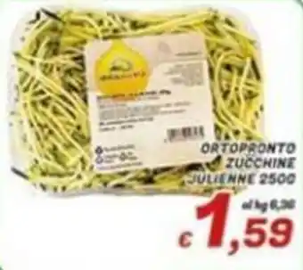 Zucchine julienne