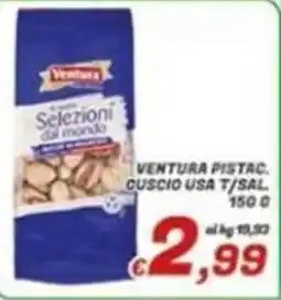 Idromarket Ventura pistacchio guscio usa t/sal offerta