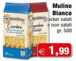 Magazzini Smart Mulino Bianco cracker salati e non salati offerta