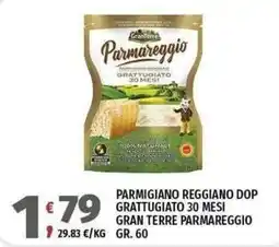 Vivo Supermercati Parmigiano Reggiano DOP Gran Terre Parmareggio offerta