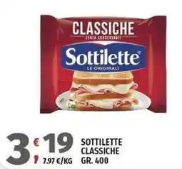 Vivo Supermercati Sottilette classiche offerta
