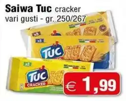 Magazzini Smart Saiwa Tuc cracker offerta