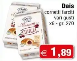 Magazzini Smart Dais cornetti ciliegia offerta