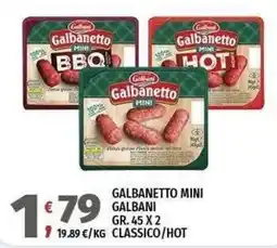 Vivo Supermercati Galbanetto mini offerta