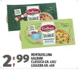 Vivo Supermercati Mortadellina Galbani offerta