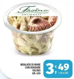 Vivo Supermercati Insalata di mare con verdure Facino offerta