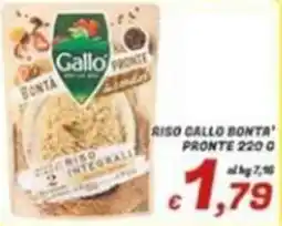 Idromarket Riso Gallo Bonta' Pronte offerta