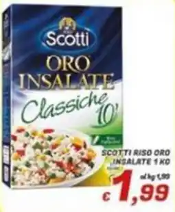 Idromarket Scotti riso oro insalate classiche 10' offerta