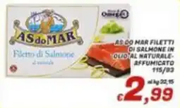 Idromarket AS do MAR Filetto di Salmone al naturale offerta