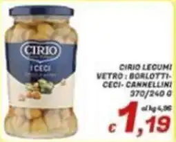 Idromarket Cirio i ceci offerta
