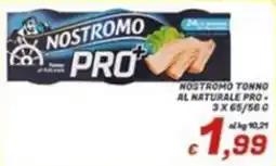 Idromarket Nostromo tonno al naturale pro+ offerta
