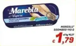 Idromarket Mareblu filetti di sgombro al naturale offerta