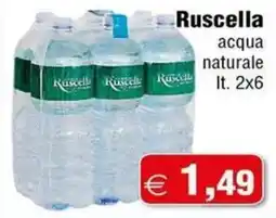 Magazzini Smart Ruscella acqua naturale offerta