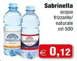 Magazzini Smart Sabrinella acqua frizzante/naturale offerta