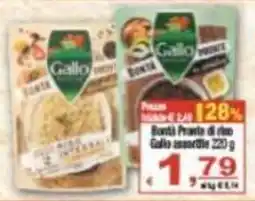 CTS Supermercati Bonti Pronte di riso Gallo assortite offerta