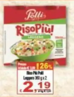 CTS Supermercati Riso Più Potti Leggero offerta