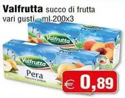 Magazzini Smart Valfrutta succo di frutta offerta