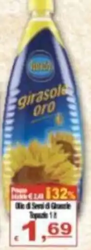 CTS Supermercati Olio di Semi di Girasole offerta