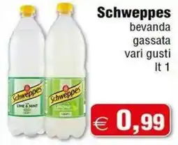 Magazzini Smart Schweppes bevanda gassata offerta
