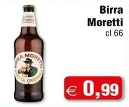 Magazzini Smart Birra Moretti offerta