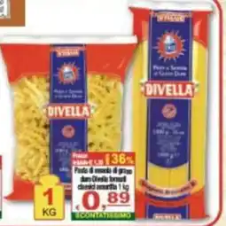 CTS Supermercati Pasta di semola di grano duro Divella offerta