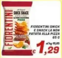 Idromarket Fiorentini snack la non patata alla pizza offerta
