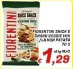 Idromarket Fiorentini Snack Veggie Mix offerta