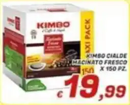 Idromarket Kimbo cialde macinato fresco offerta