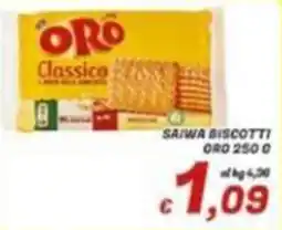 Idromarket Saiwa biscotti oro offerta