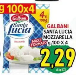 Iper Triscount Galbani Santa Lucia Mozzarella offerta