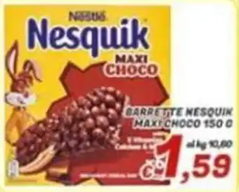 Idromarket Barrette Nesquik Maxi Choco offerta