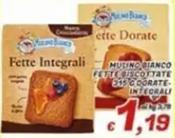 Idromarket Mulino Bianco Fette Biscottate offerta