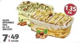 Vivo Supermercati Gelato artigianale Sigel offerta